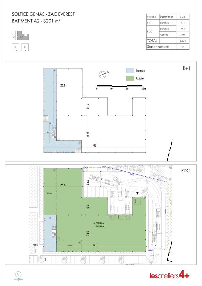 Local d'activité Genas 10638m² Location local d'activité Genas Rhône OLACT2426738 9
